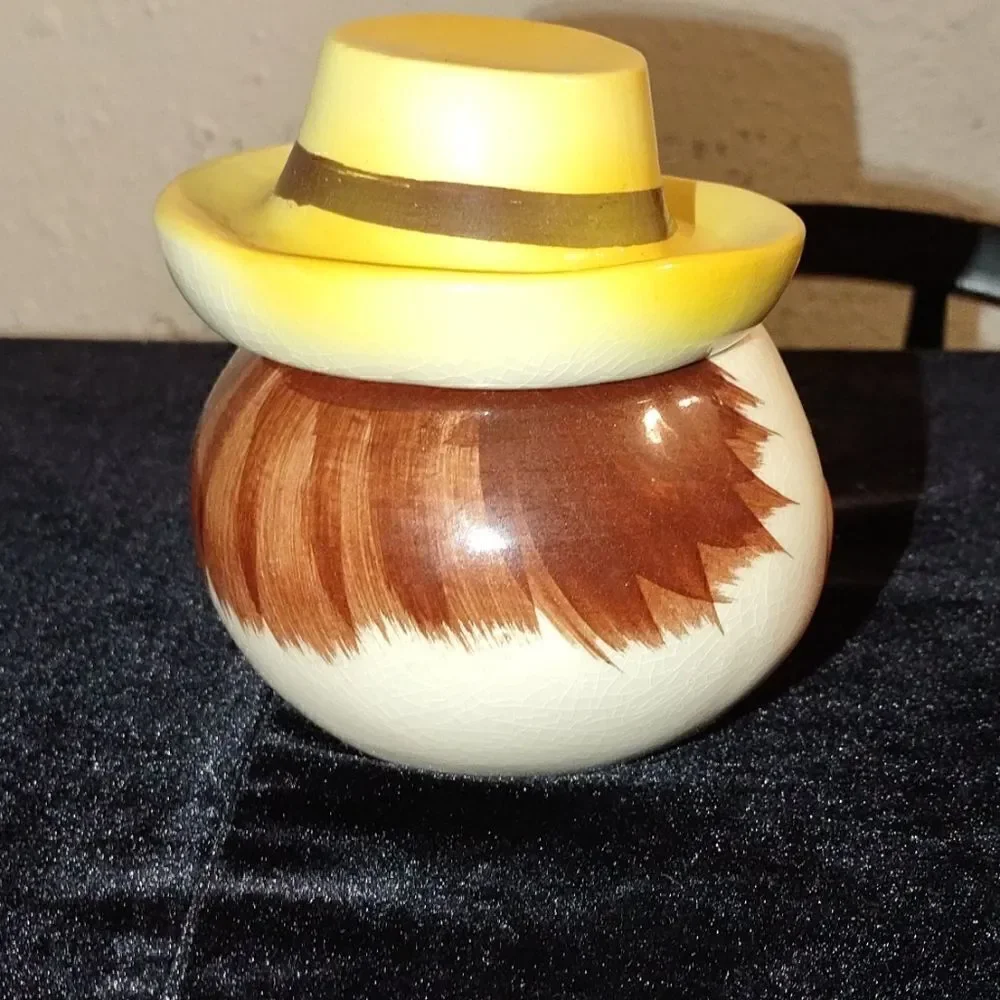 Vintage Deforest California Pottery 1956 Jam Jar